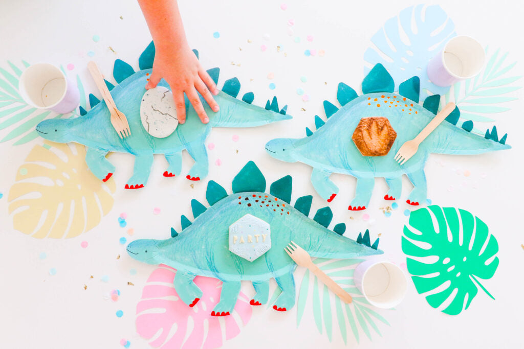 Girl's Dinosaur Birthday Party Ideas_Momo Party