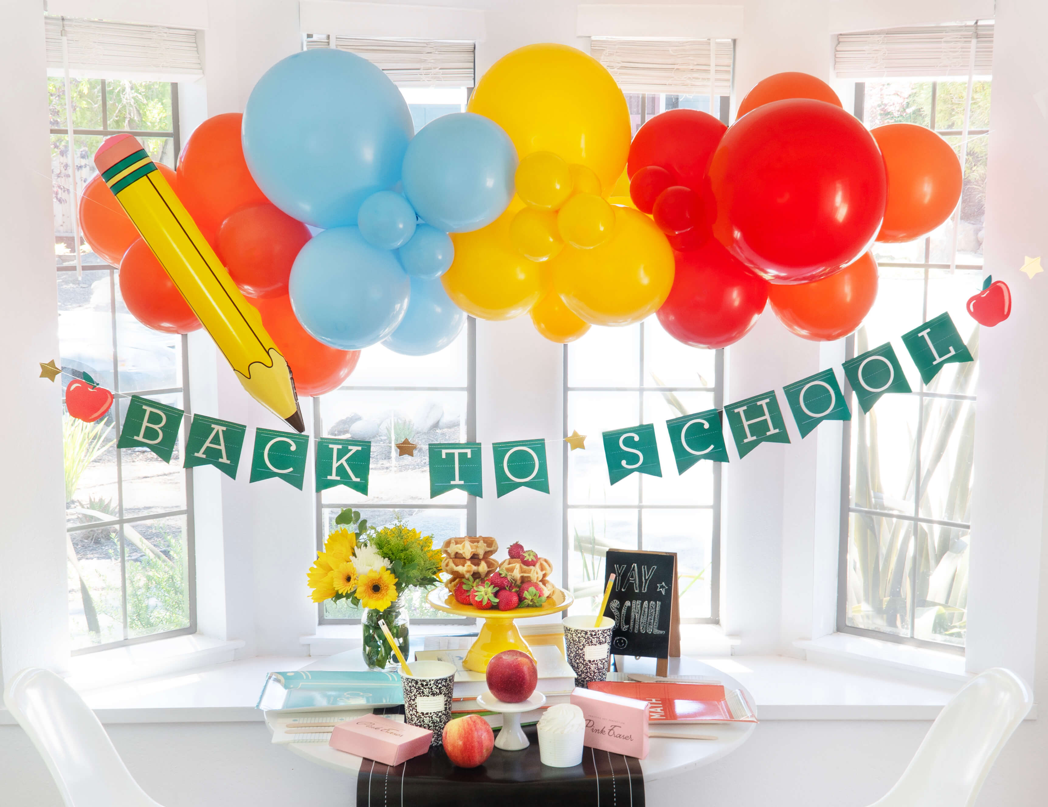 How to Decorate the Perfect Back to School Breakfast Celebration