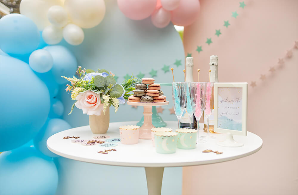 Modern Gender Reveal Party Ideas modern-gender-reveal-party-ideas