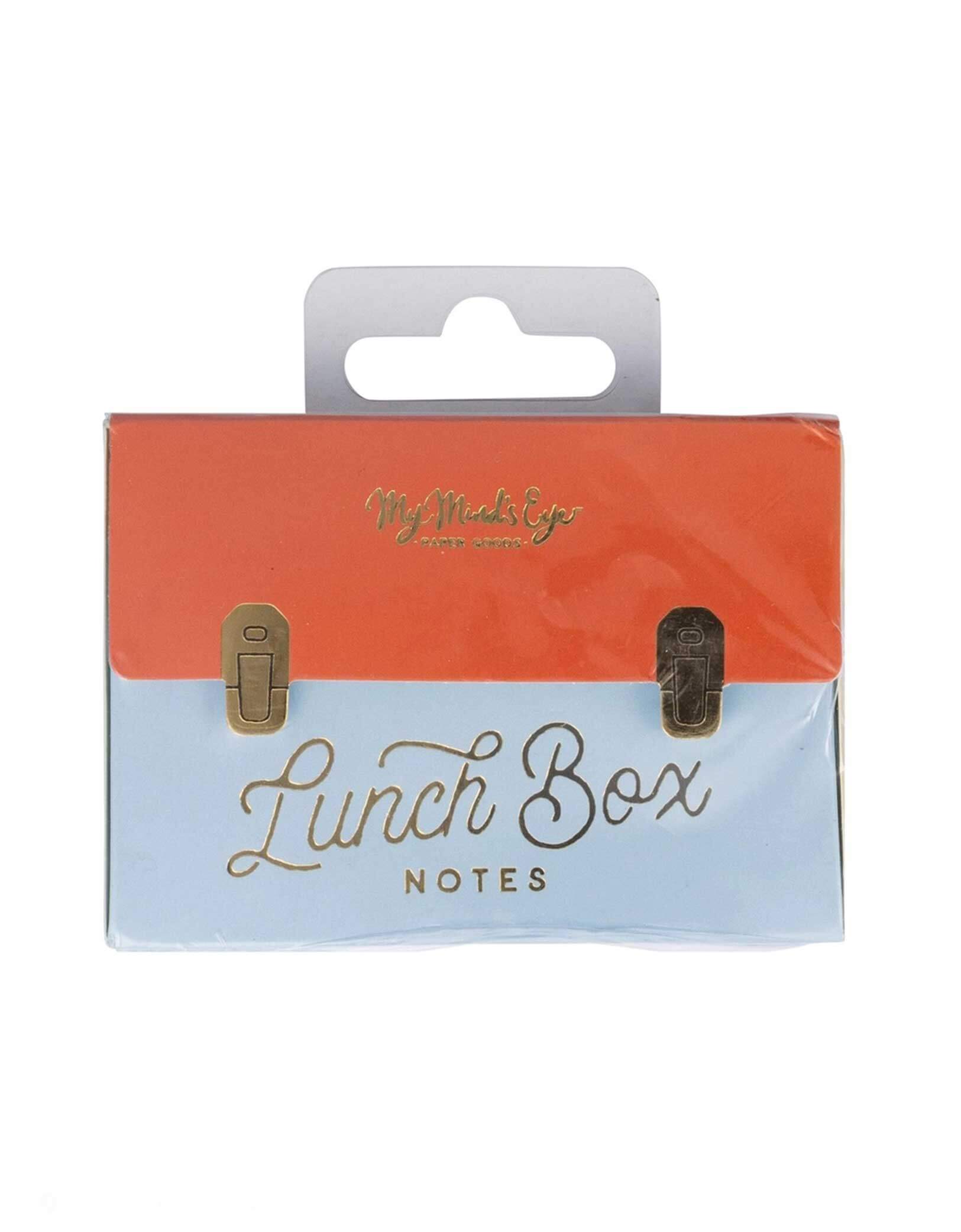 Momo Party's Lunch Box Cards by My Mind's Eye. Packed in a lunch box shaped box, these fun and colorful cards are perfect for your kids' back-to-school lunch boxes. Encourage and celebrate with your child with these playful cards.