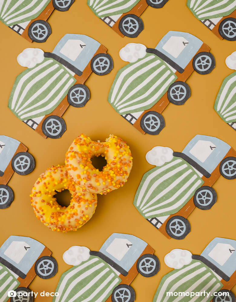 Concrete Mixer Truck Napkins (Set of 20)