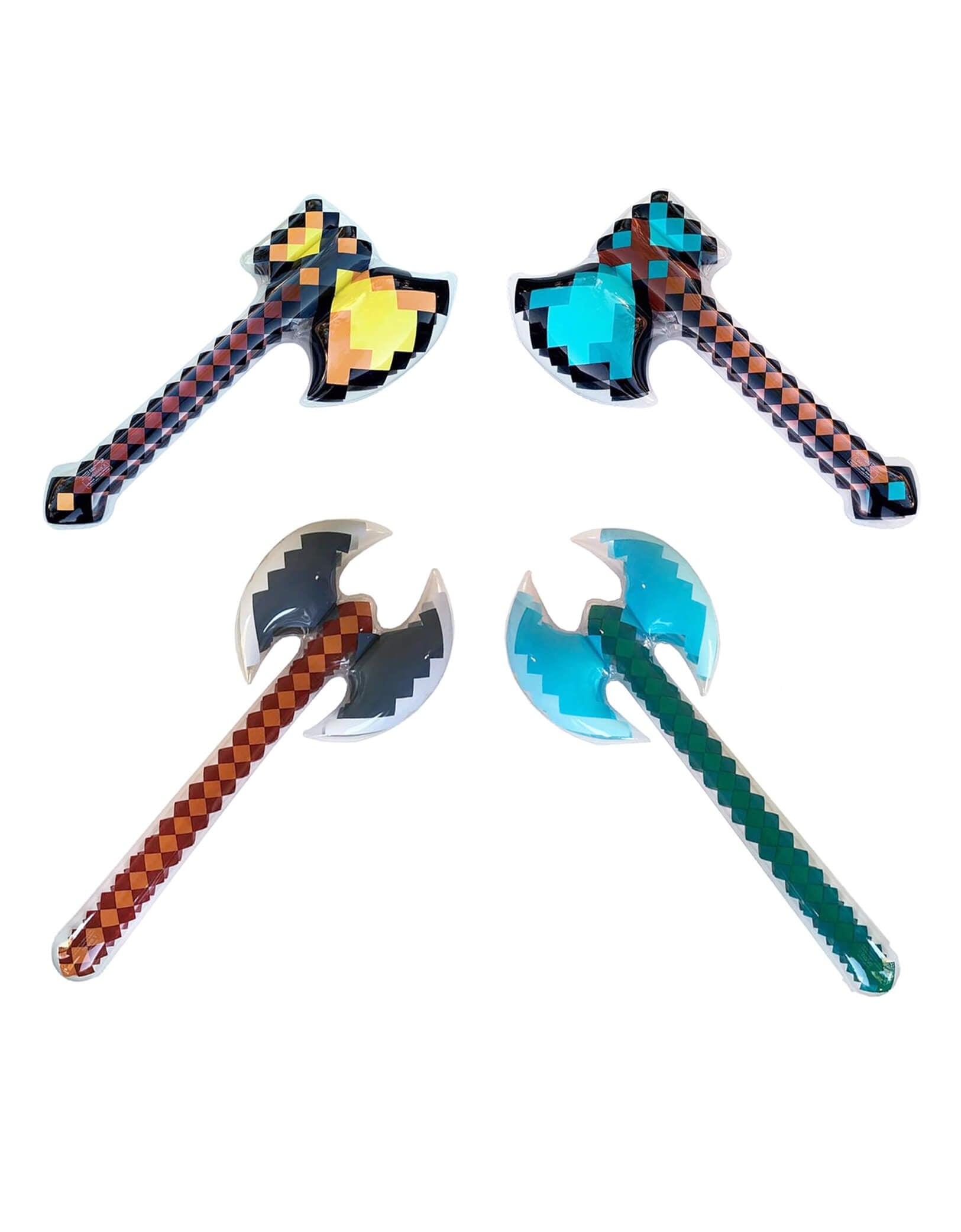 Craft Pixel Style Axe Inflatable