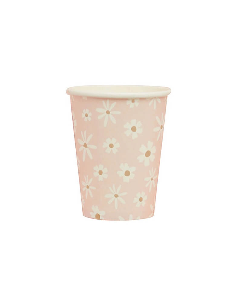 Daisy Paper Cups (Set of 8)