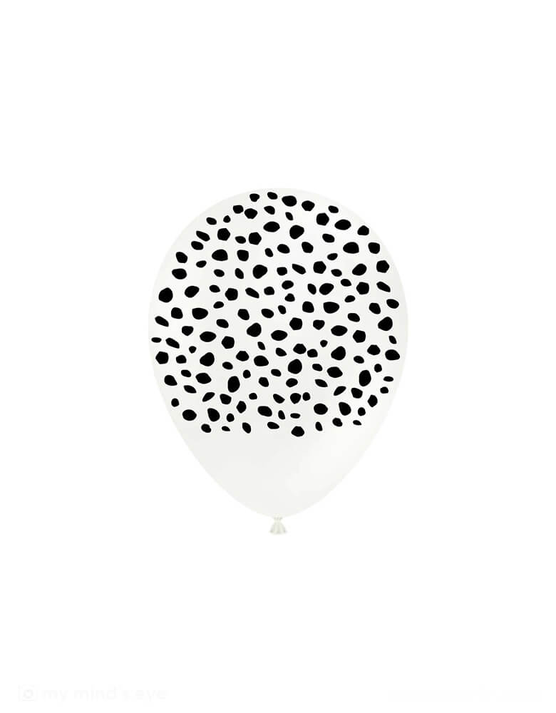 Balloon with White Dots Isolated Stock Photo - Image of balloon, dots:  133406744