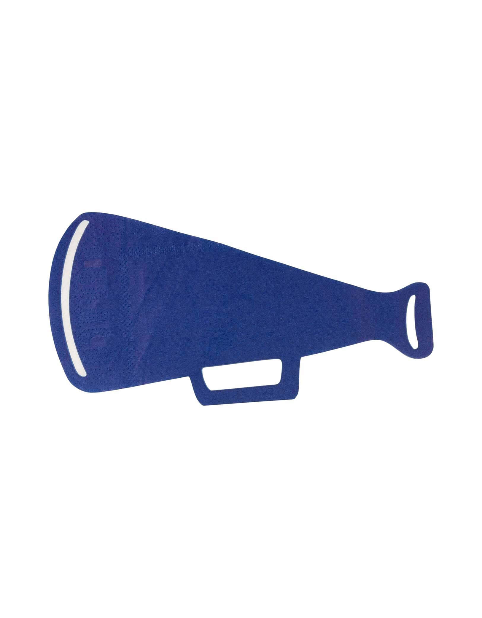 Momo Party's 4.25" x 7.75"Dads Rule Megaphone Napkins by My Mind's Eye. Perfect for Father's Day celebrations, this napkin features a fun megaphone design that declares your dad as the ultimate guy. Show your appreciation with this festive and playful addition to your party decor.