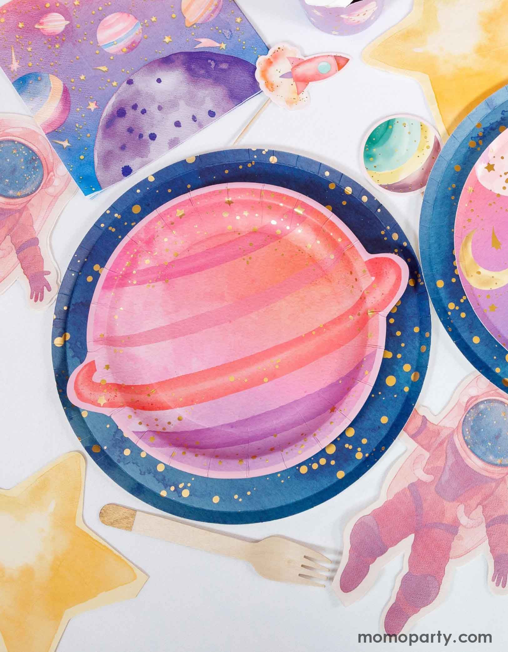Pink Planet Plates (Set o 8)