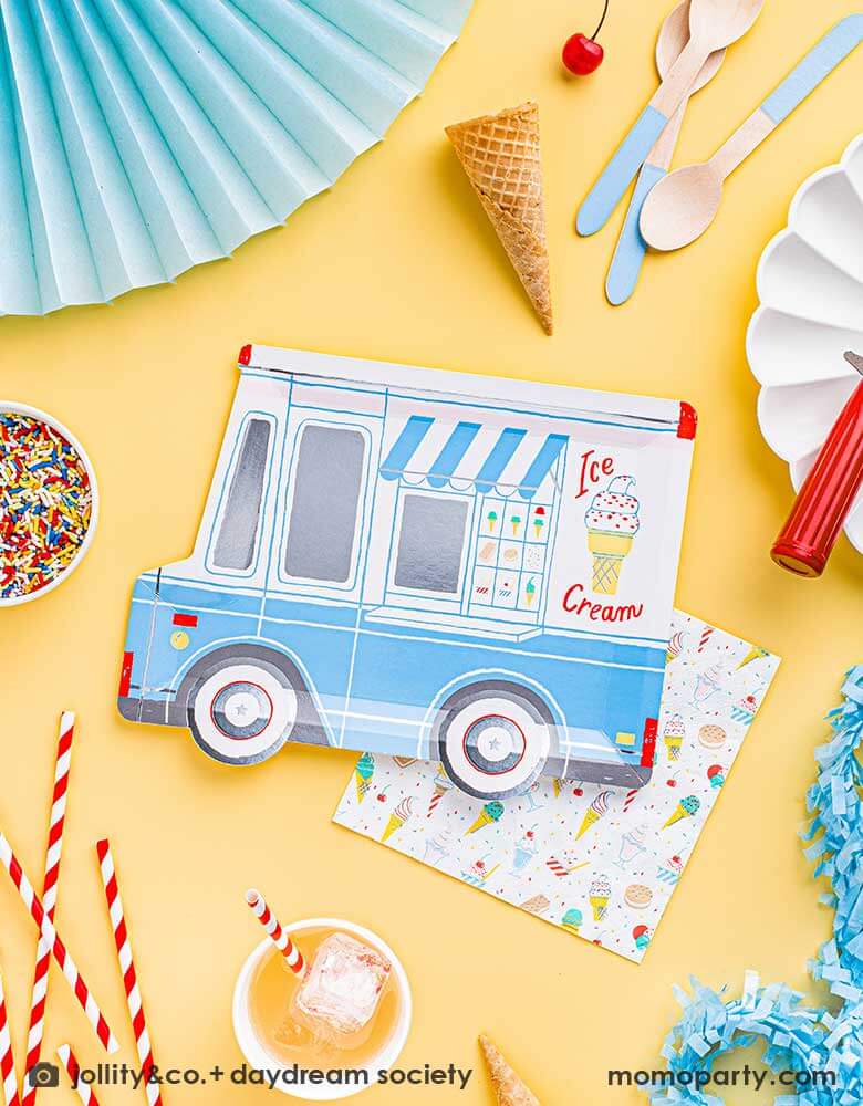 Ice Cream Dreams Large Plates (Set of 8)