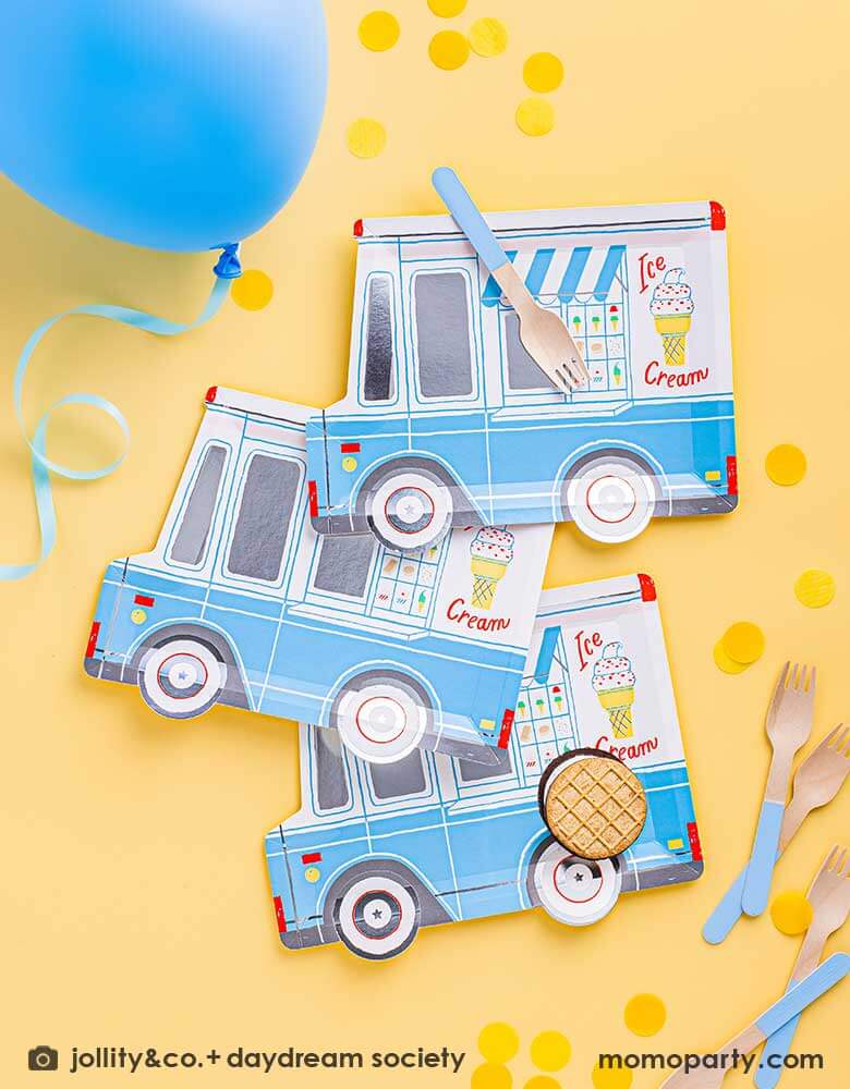 Ice Cream Dreams Large Plates (Set of 8)