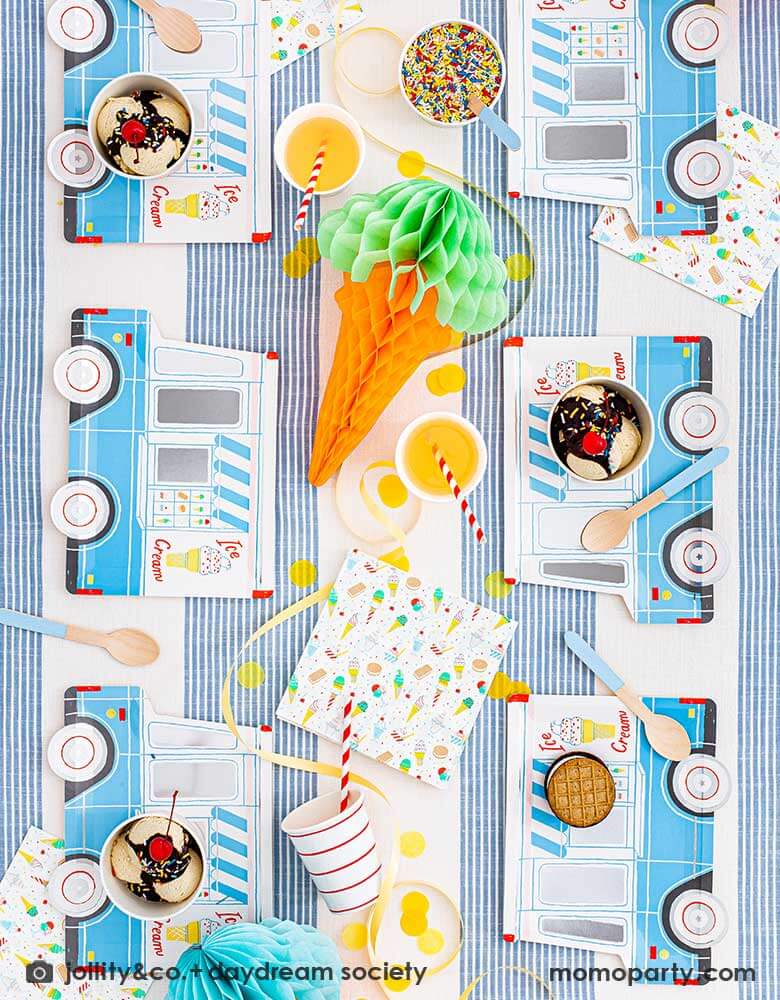 Ice Cream Dreams Large Plates (Set of 8)