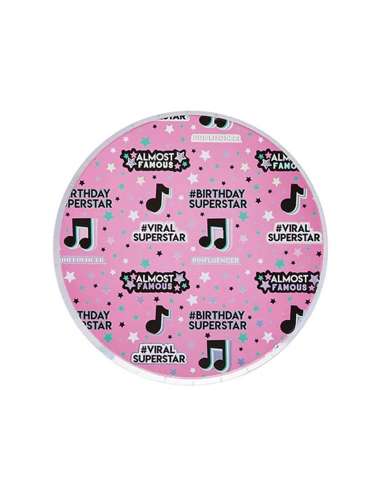 Let's Dance Paper Plates (Set of 8)