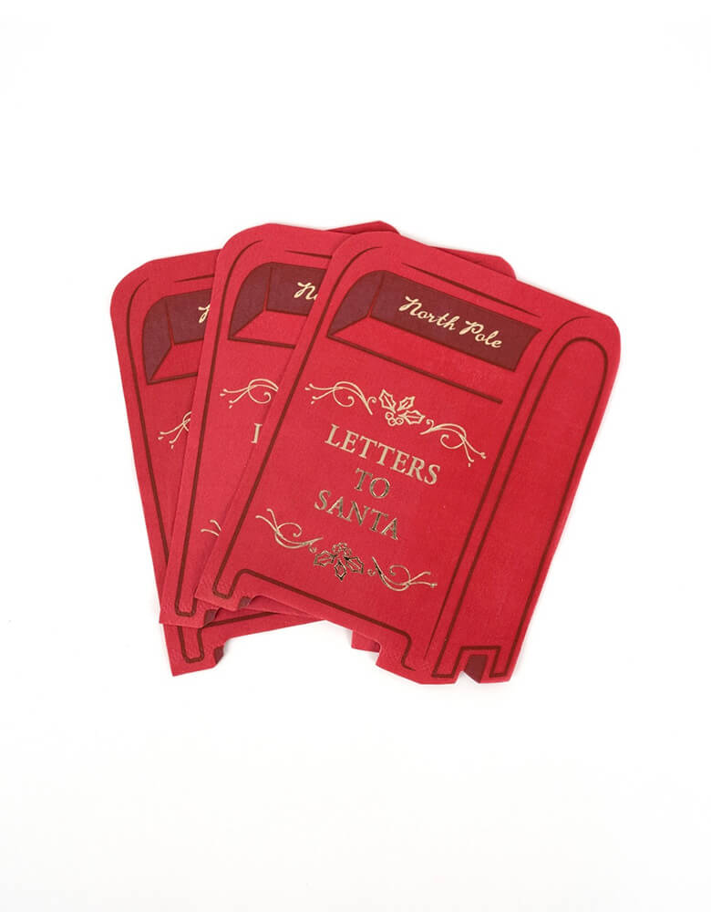 Letters To Santa Small Napkins (Set of 16)