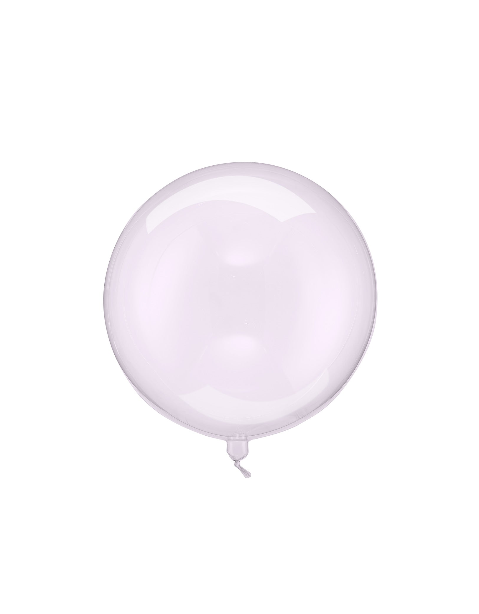 Momo Party's 16" Clear lilac purple Orbz Non-Foil Balloon by Party Deco. Accent your kid's under the sea or mermaid themed party with this beautiful clear mint non-foil mylar balloon. The transparent material makes great bubble effect! This balloon includes a self-sealing valve, preventing the gas from escaping after it's inflated. The balloon can be inflated with helium to float or with a balloon air inflator.