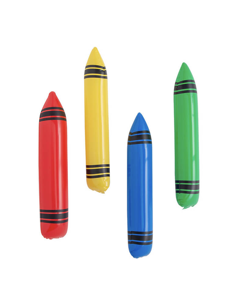 Mini Inflatable Crayon Decoration