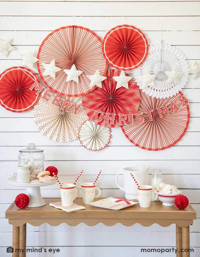 Believe Santa Face With Handle Paper Party Cups (Set of 8)