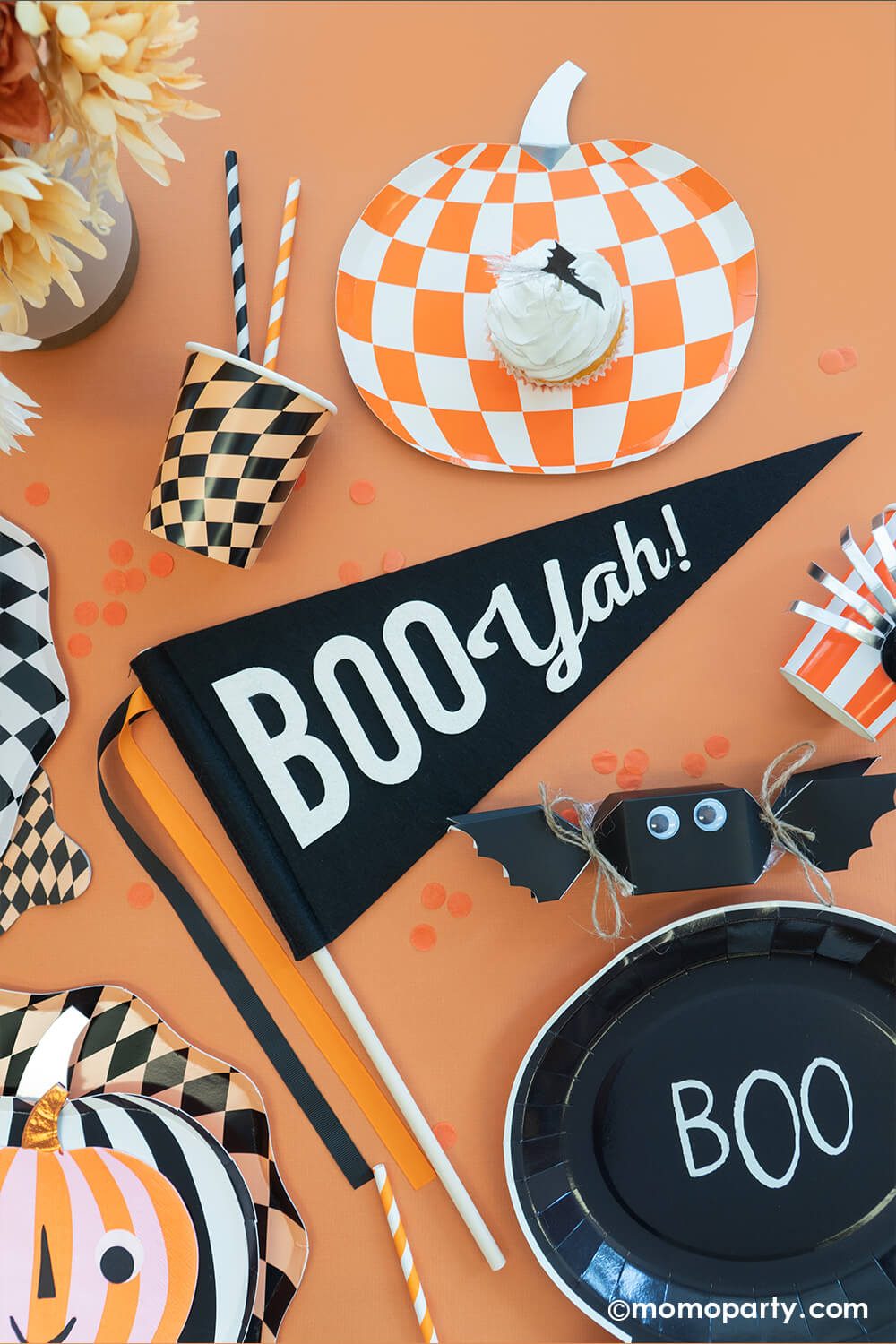 Boo Yah! Felt Pennant Banner