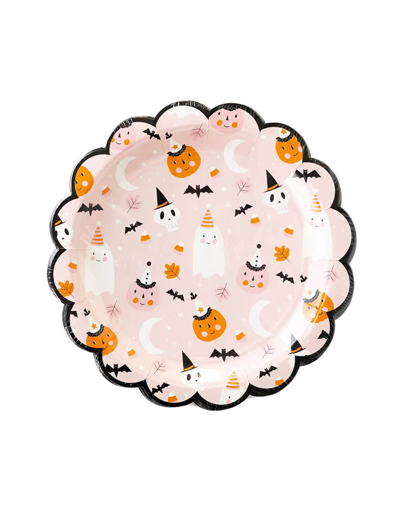 Halloween Party Guys Paper Plates (Set of 8)