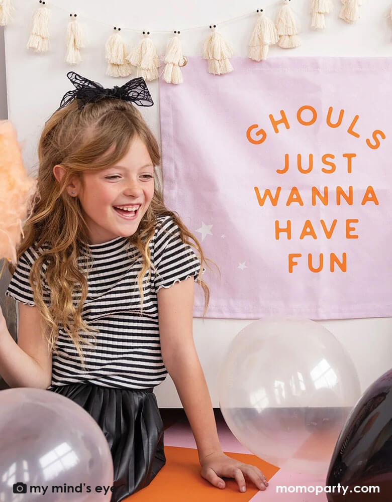 Ghoul Gang "Ghouls Just Want To Have Fun" Canvas Banner