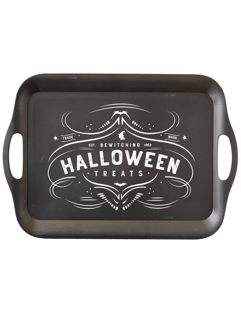 Salem Apothecary Halloween Treats Reusable Bamboo Tray