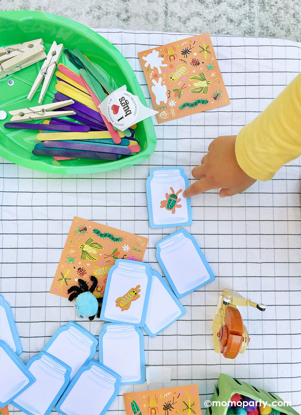 Backyard Bugs Sticker Set (Set of 4)