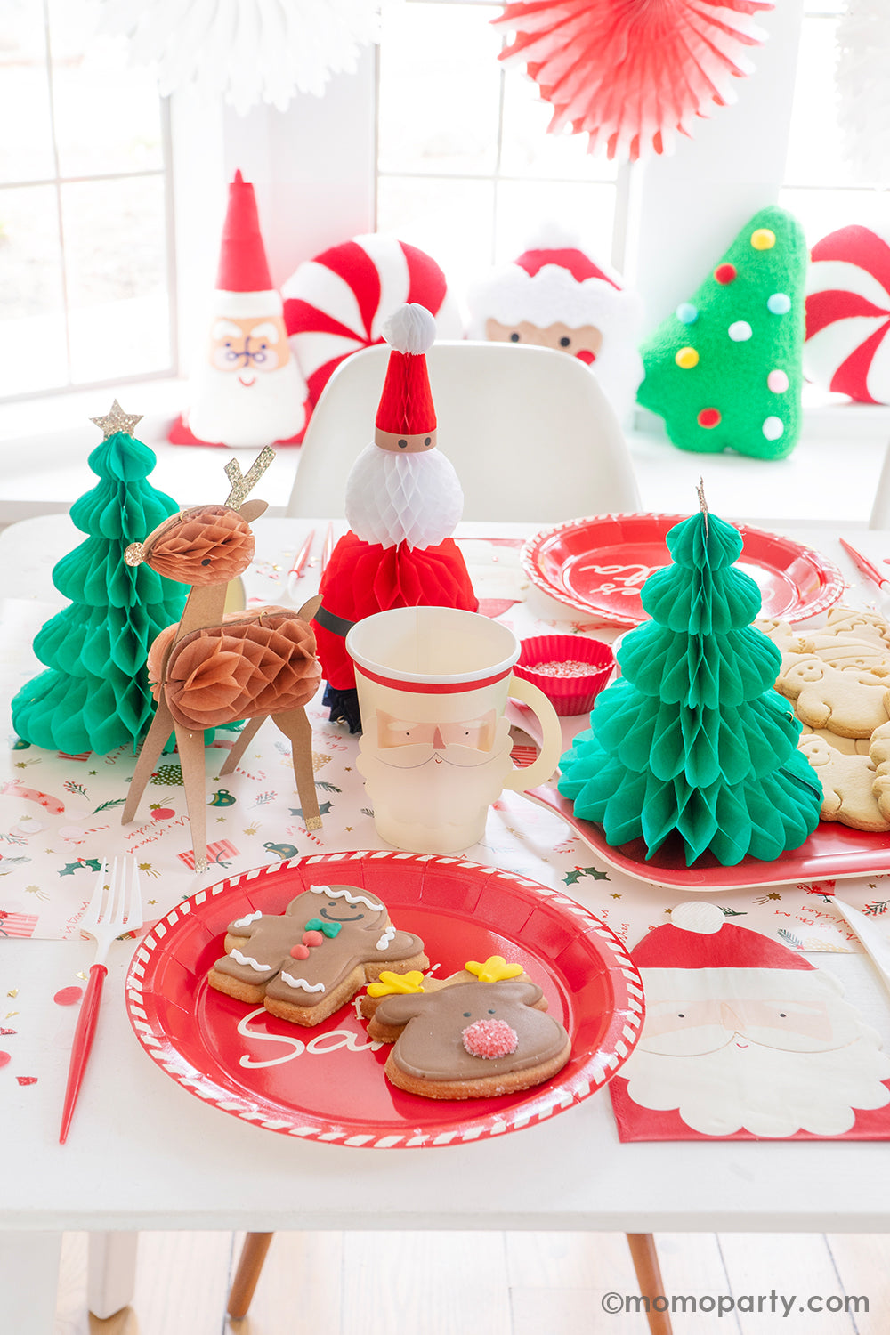 Honeycomb Christmas Characters (Set of 10)