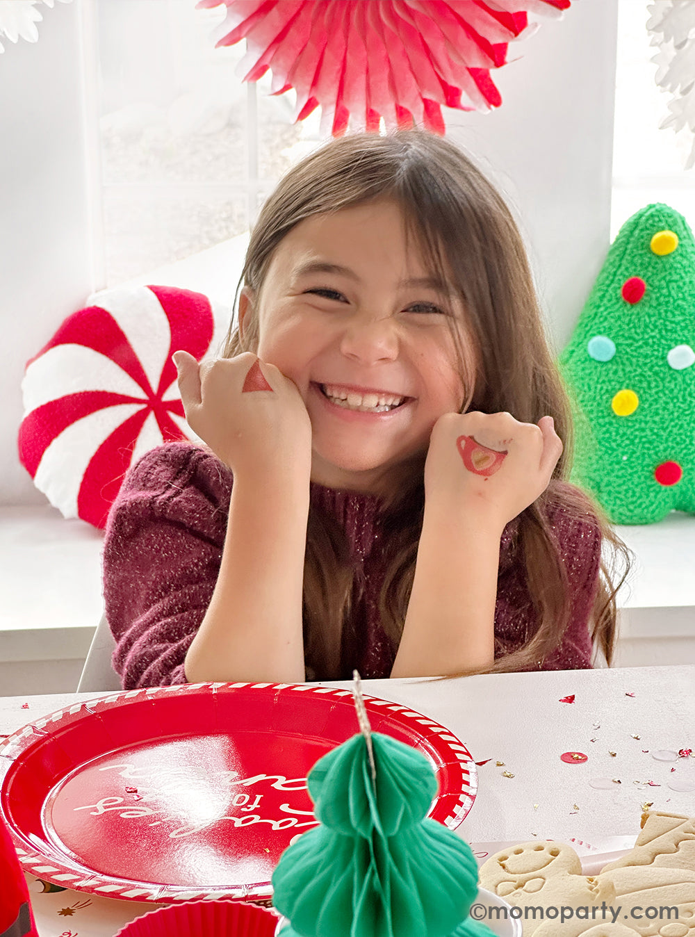 Holiday Temporary Tattoos (Set of 18)