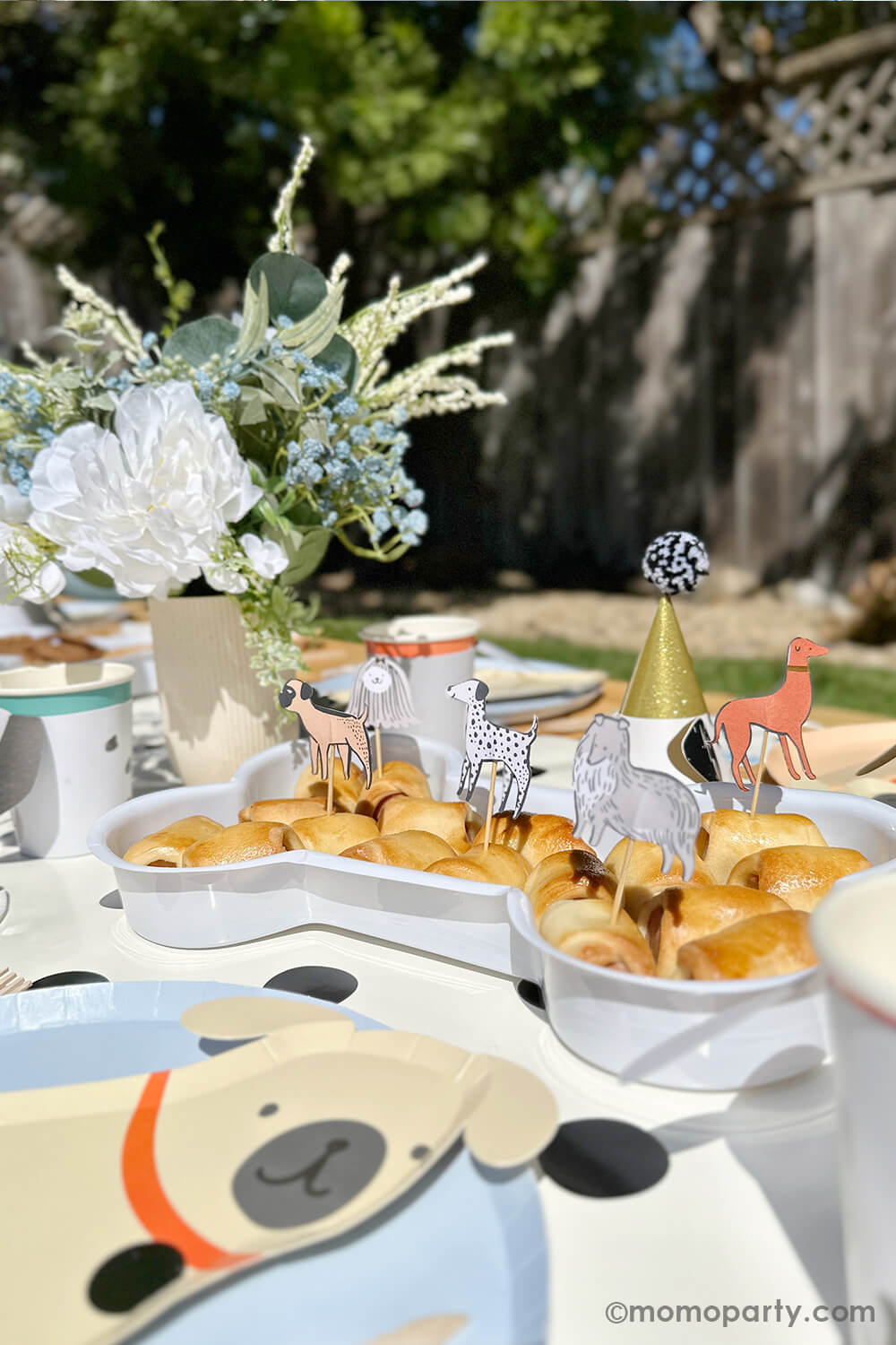 Bow Wow Dog Cupcake Decorating Set (Set of 24)