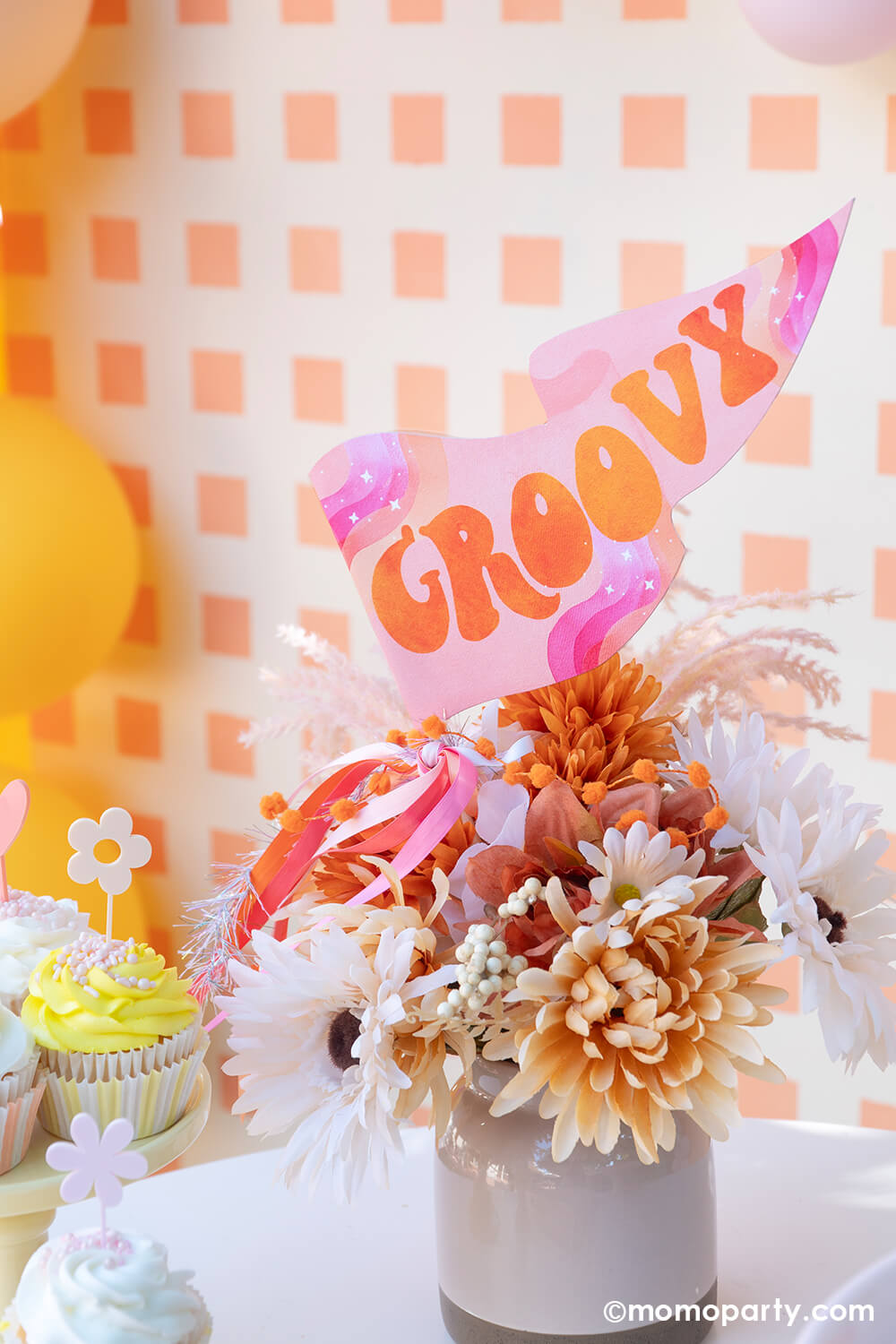 Groovy Party Pennant