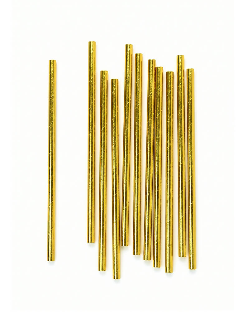 Elevate your drink station with premium shiny gold paper straws. Durable, 100% biodegradable, and food-safe. Perfect for weddings, birthdays, bridal showers, and holiday celebrations. Shop momoparty.com now!