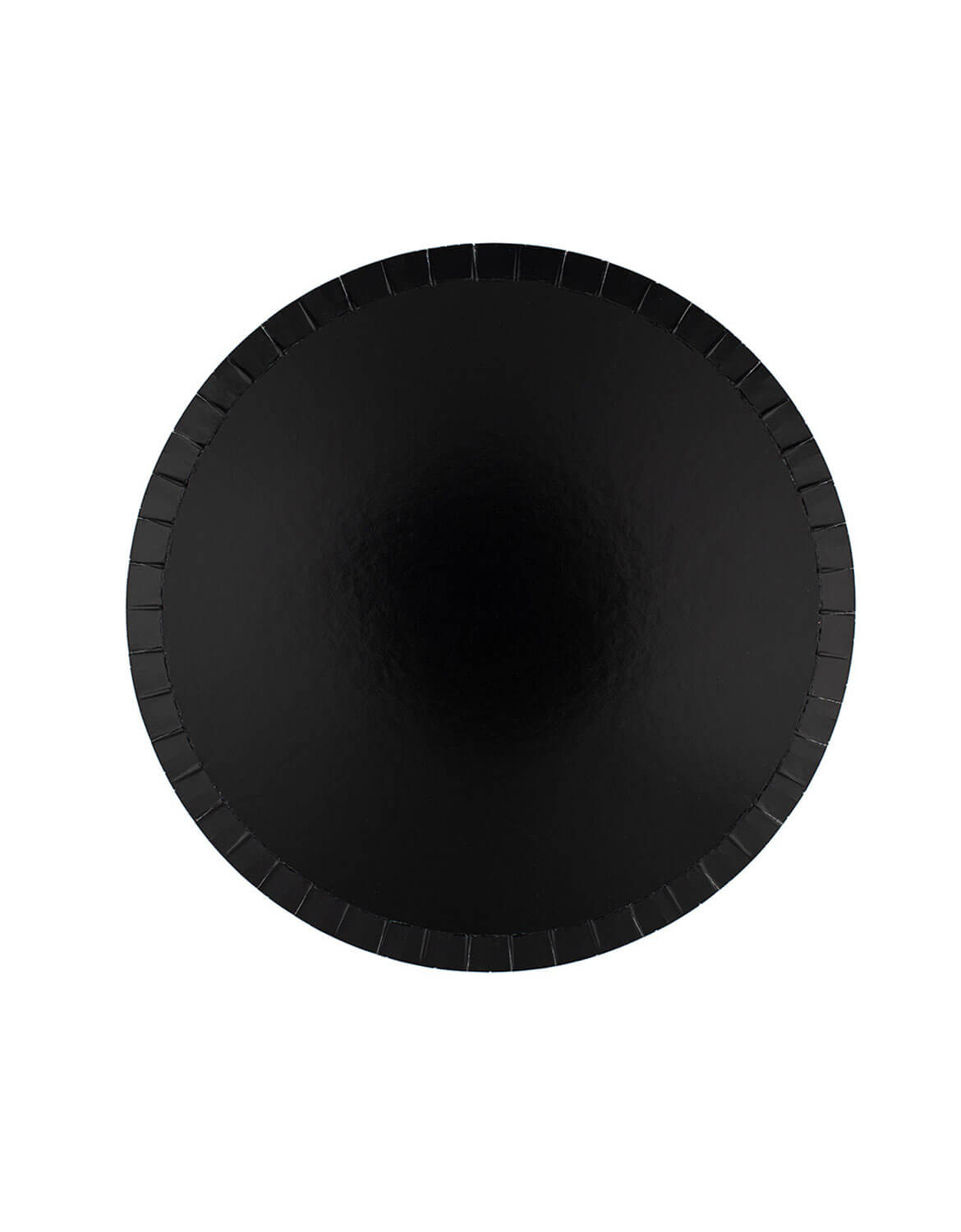Onyx Black Dessert Plates (Set of 8)