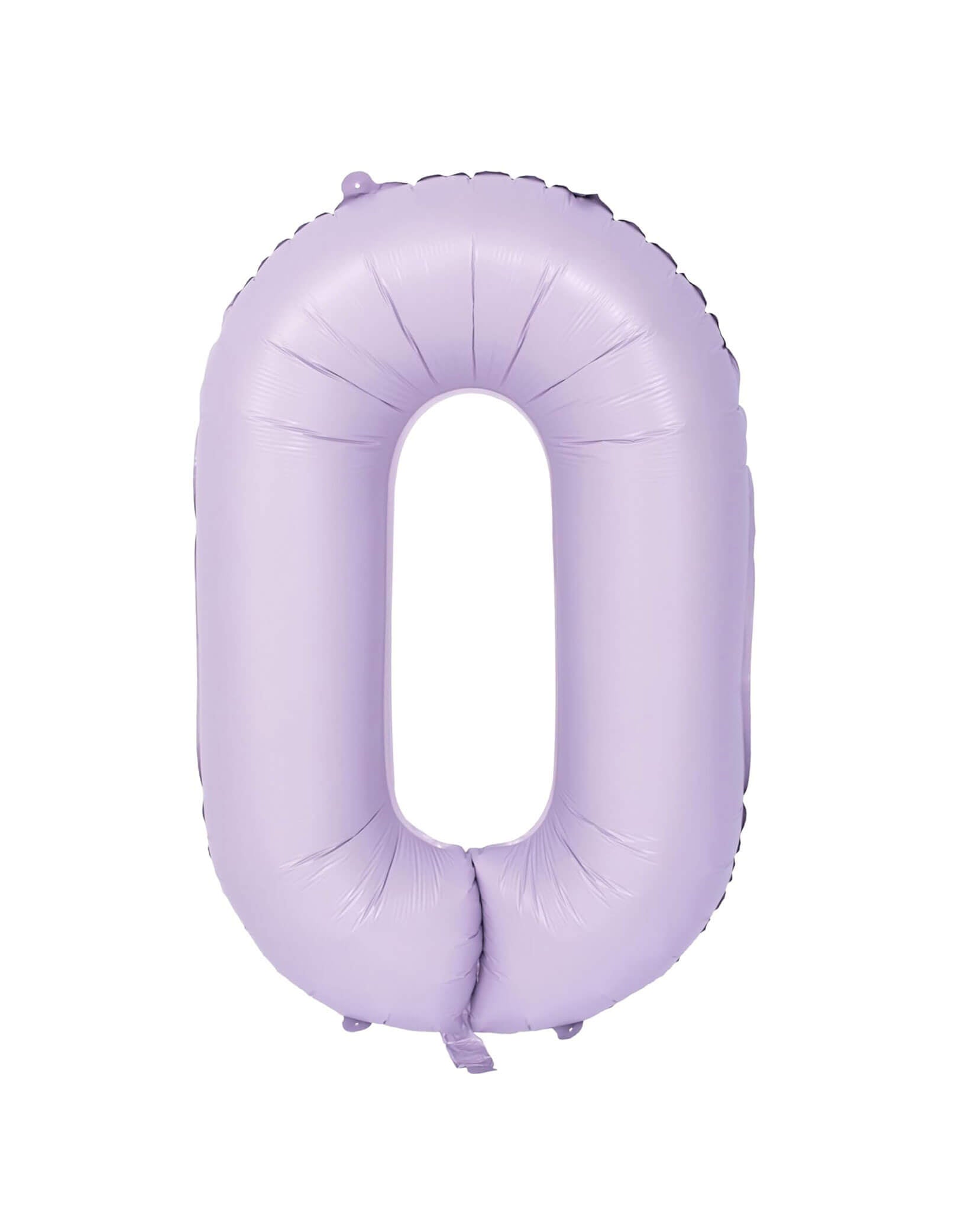 Large Number Pastel Lilac Foil Mylar Balloon