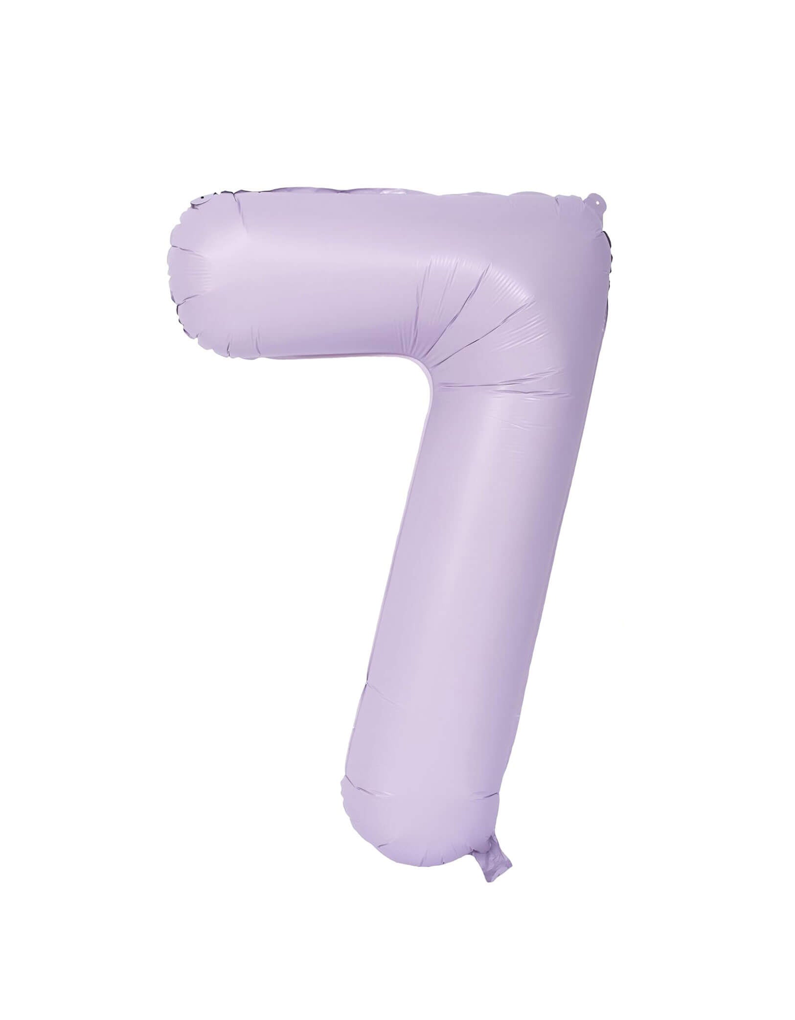 Large Number Pastel Lilac Foil Mylar Balloon