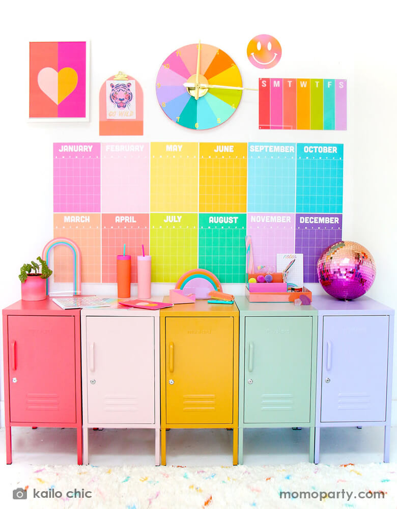 Rainbow Wall Calendar