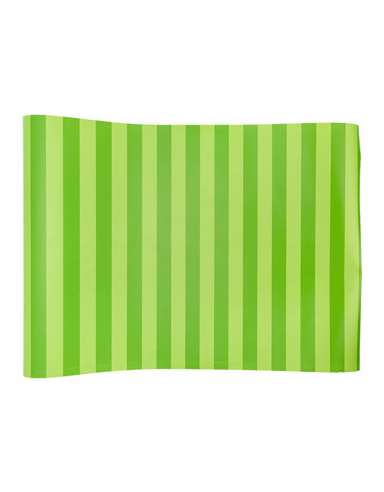 Momo Party's 16 inches x 10 ft soccer paper table runner by My Mind's Eye.