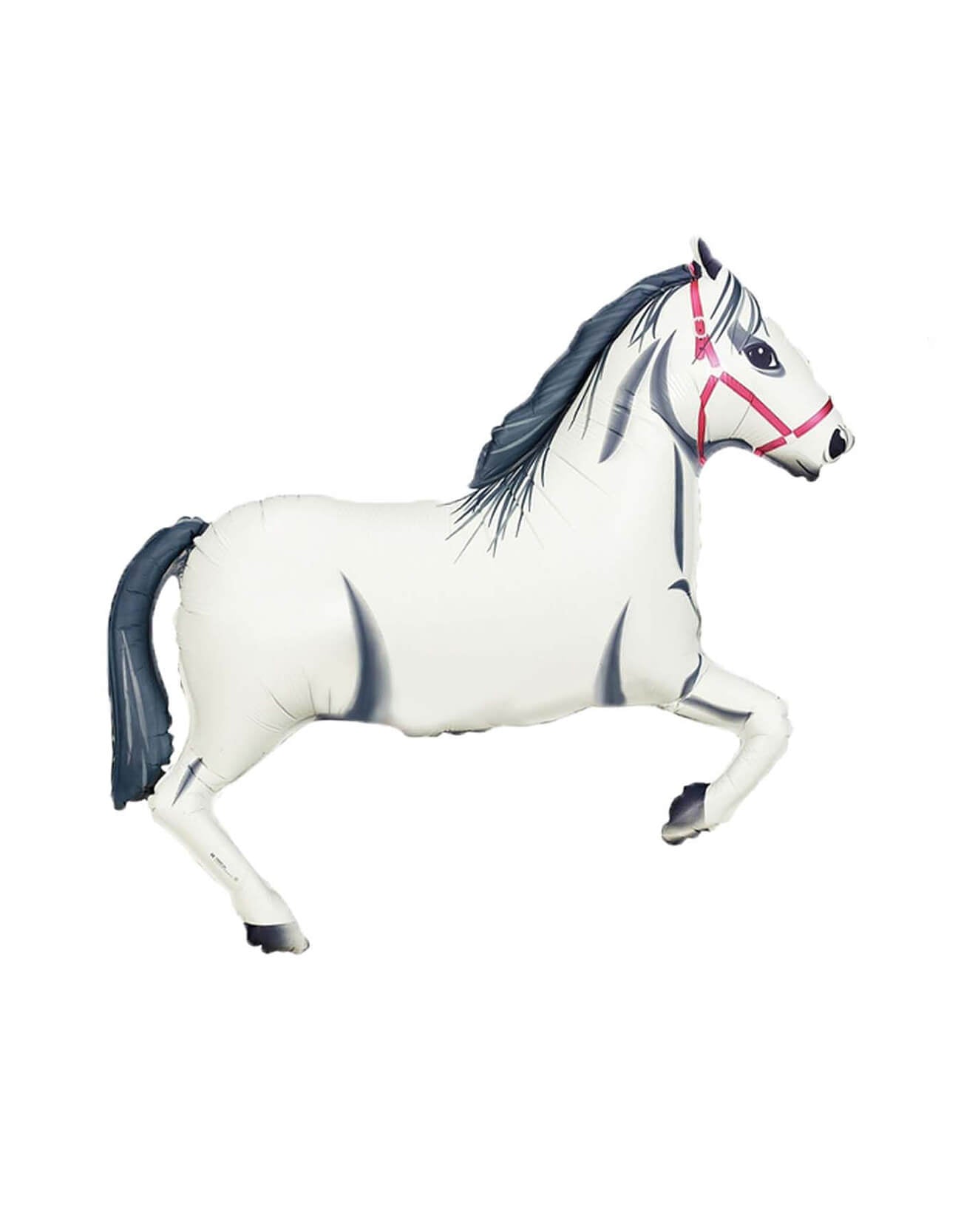 White Horse Shaped Foil Balloon
