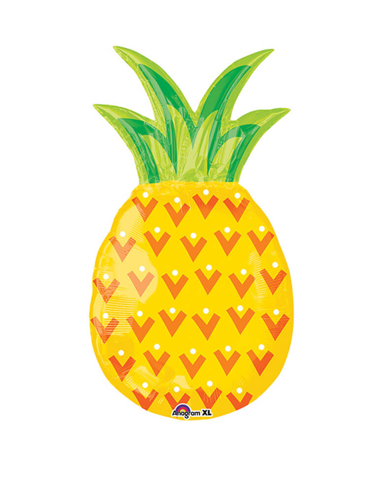 31” Pineapple Foil Mylar Balloon