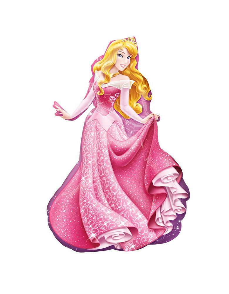 34' Anagram Disney Princess Sleeping Beauty Aurora SupershapeXL Foil Mylar Balloon
