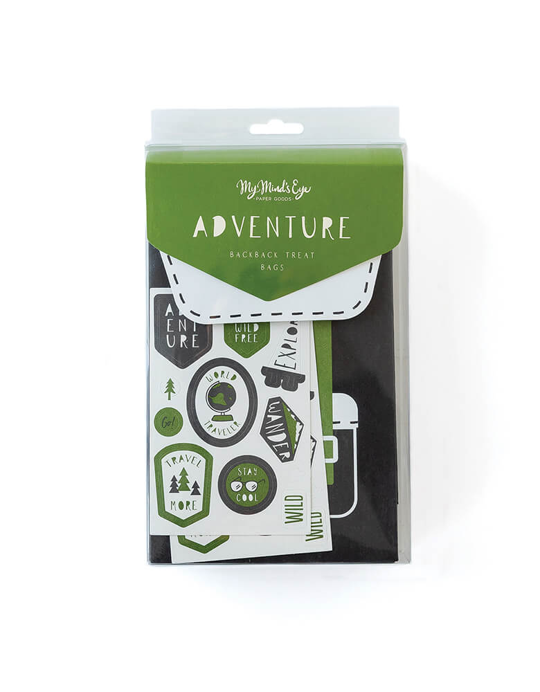 Adventure Backpack Treat Bags (Set of 8)