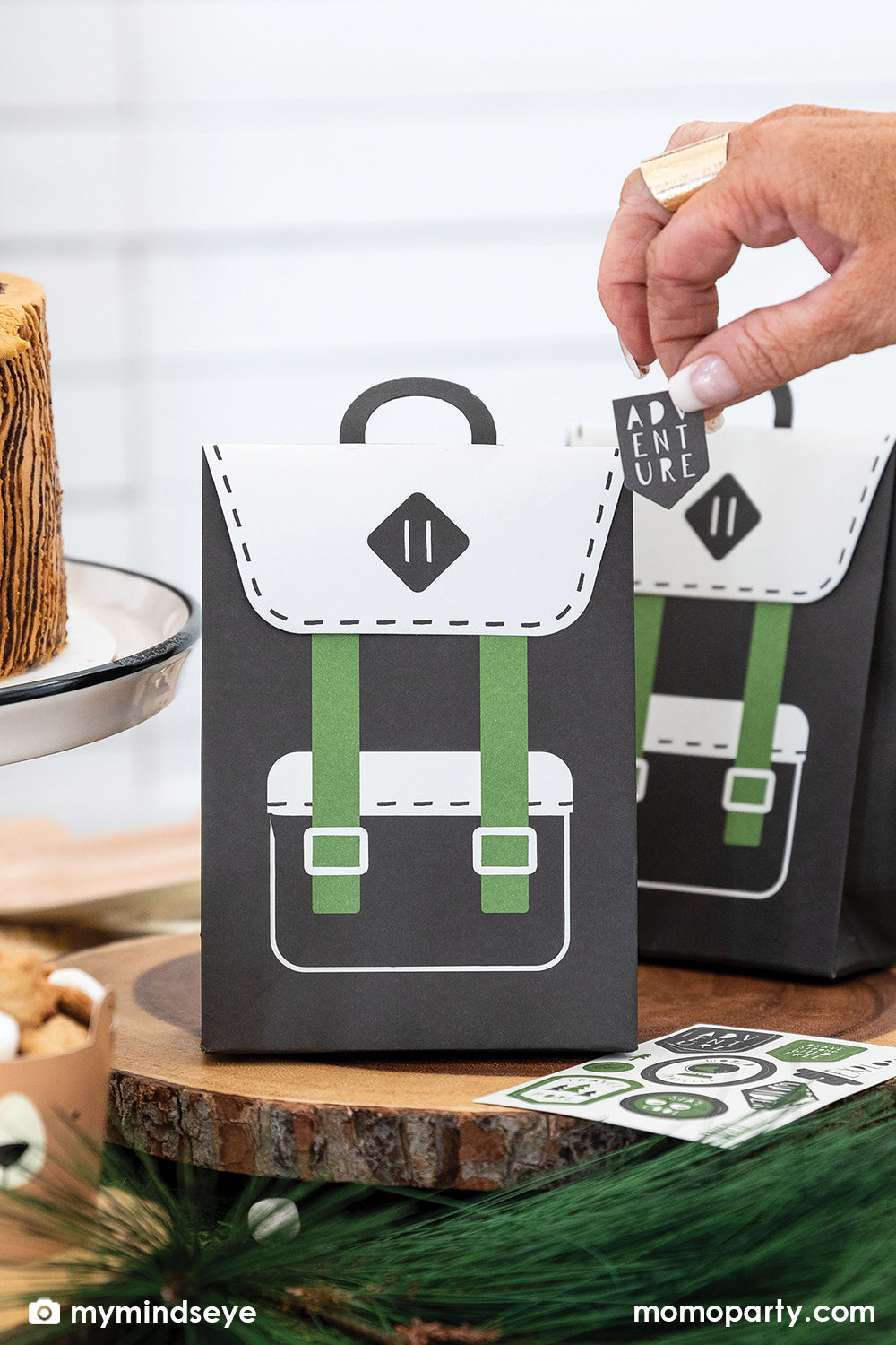 Adventure Backpack Treat Bags (Set of 8)