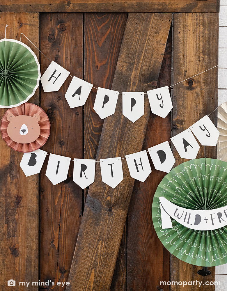 Adventure Happy Birthday Banner