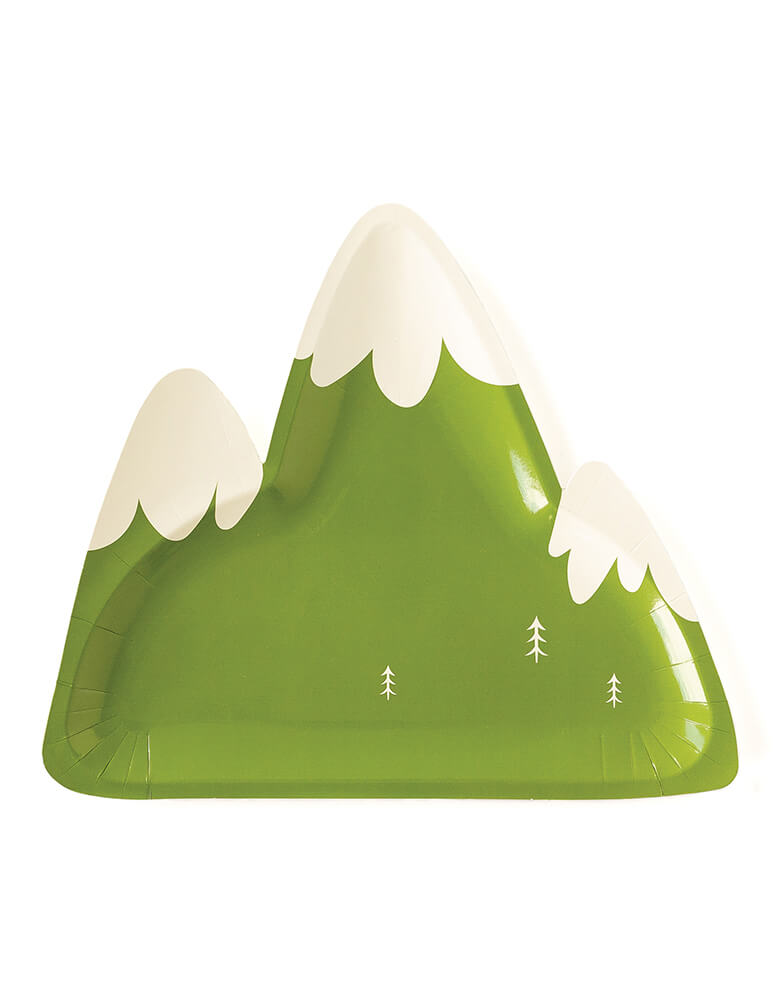 Adventure Mountain Shaped Plates (Set of 8)