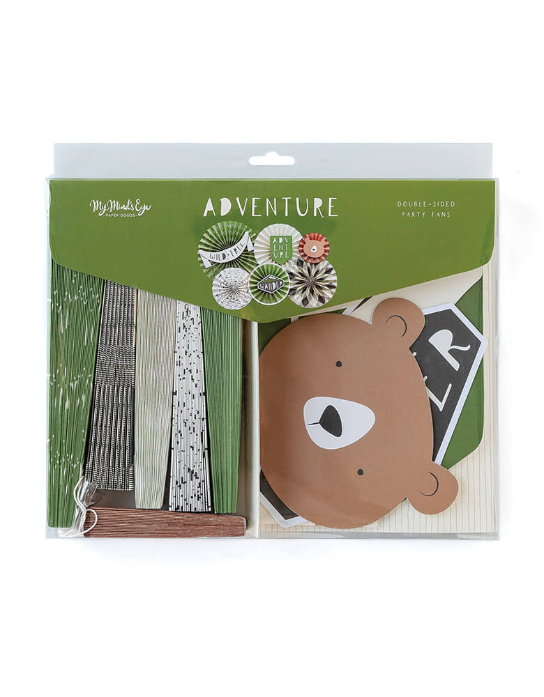 Adventure Party Fans (Set of 6)