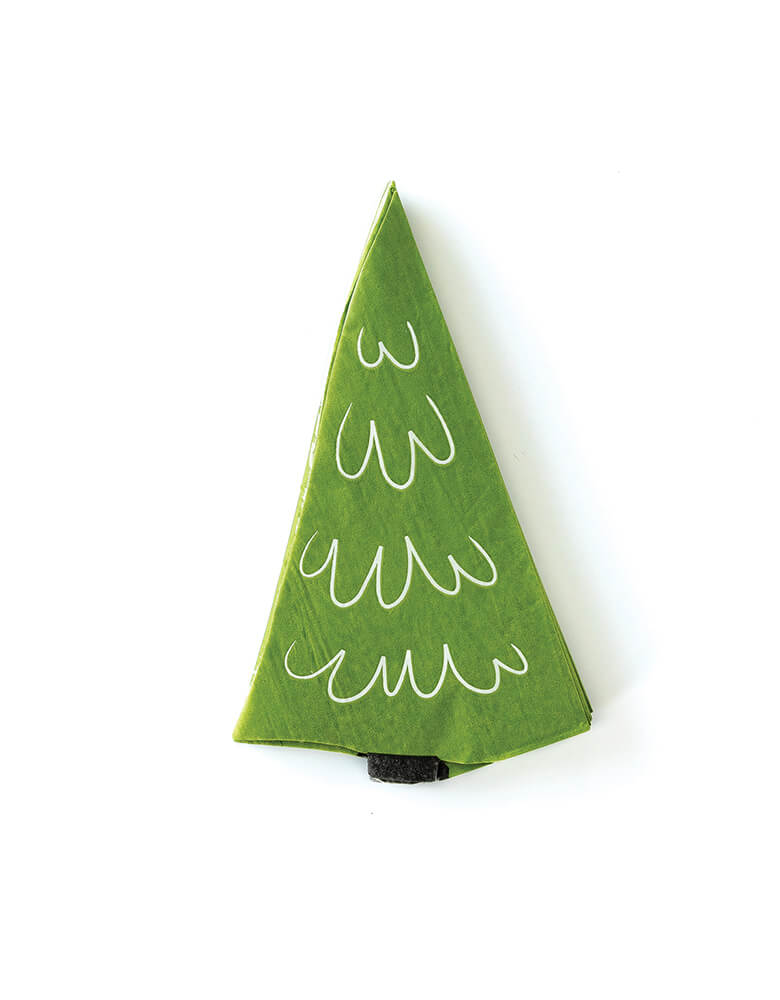 Adventure Tree Shaped Napkins (Set of 24)