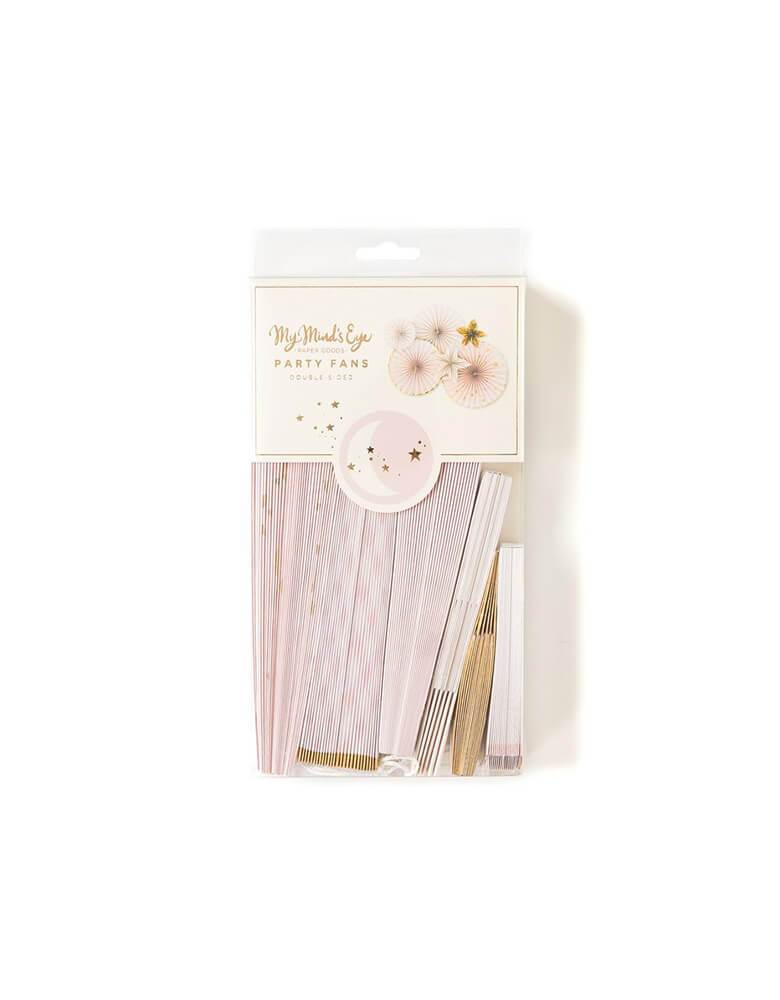 My Mind's Eye Baby Pink Fans in package