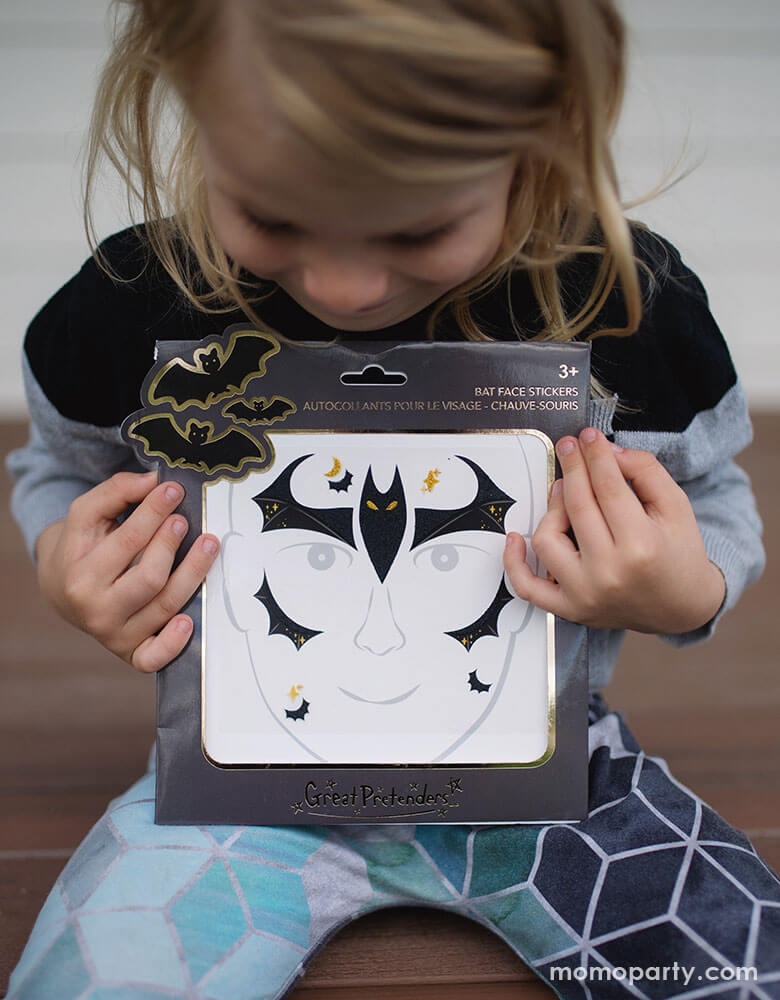Bat Face Stickers