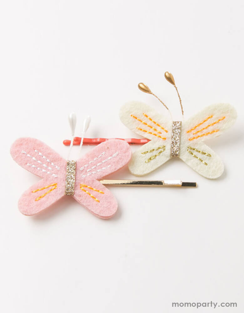 Beautiful Butterfly Hair Clip Set (Set of 2)