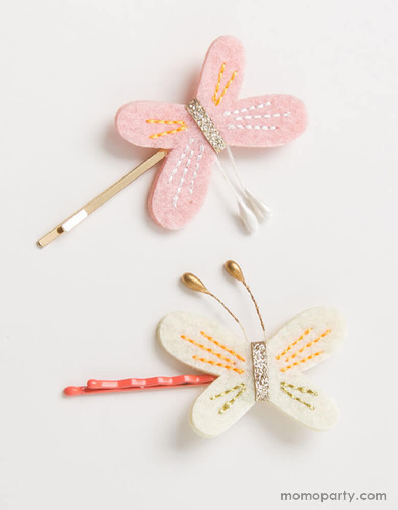 Beautiful Butterfly Hair Clip Set (Set of 2)