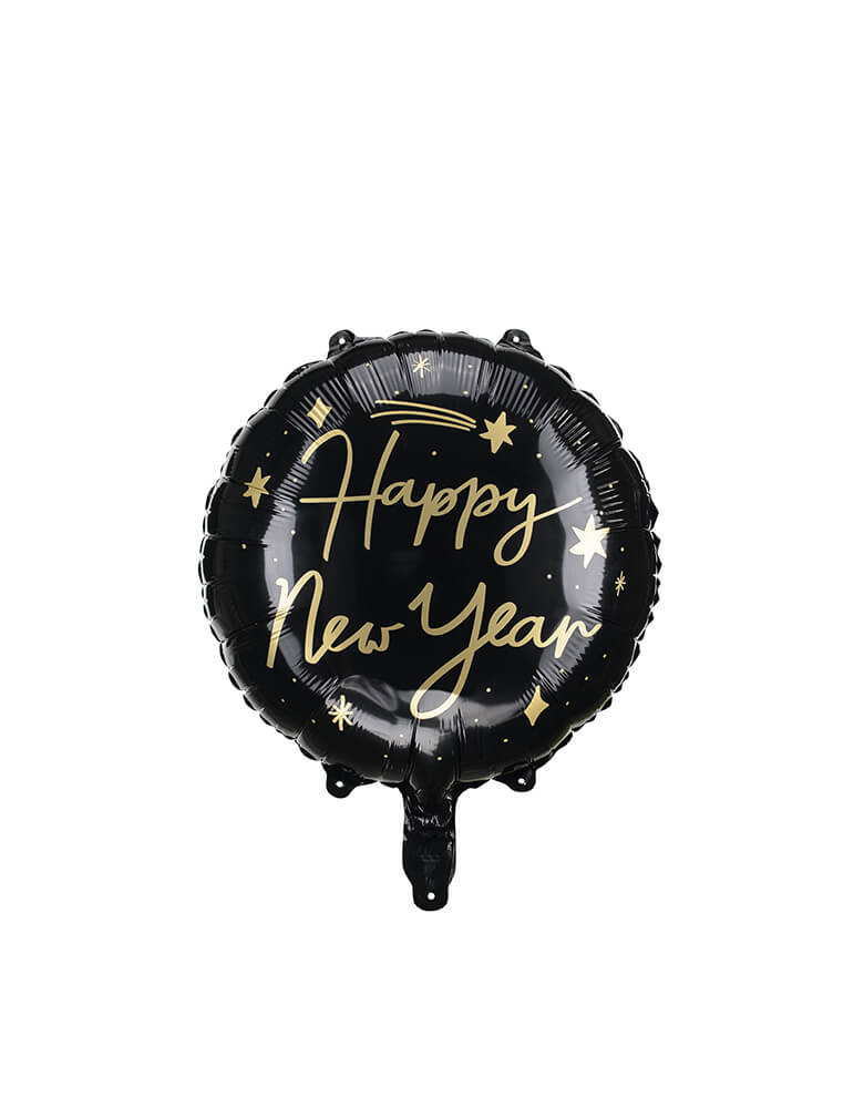 Folat 63765 Bril Papier-BlackGold HNY-6 Stuks