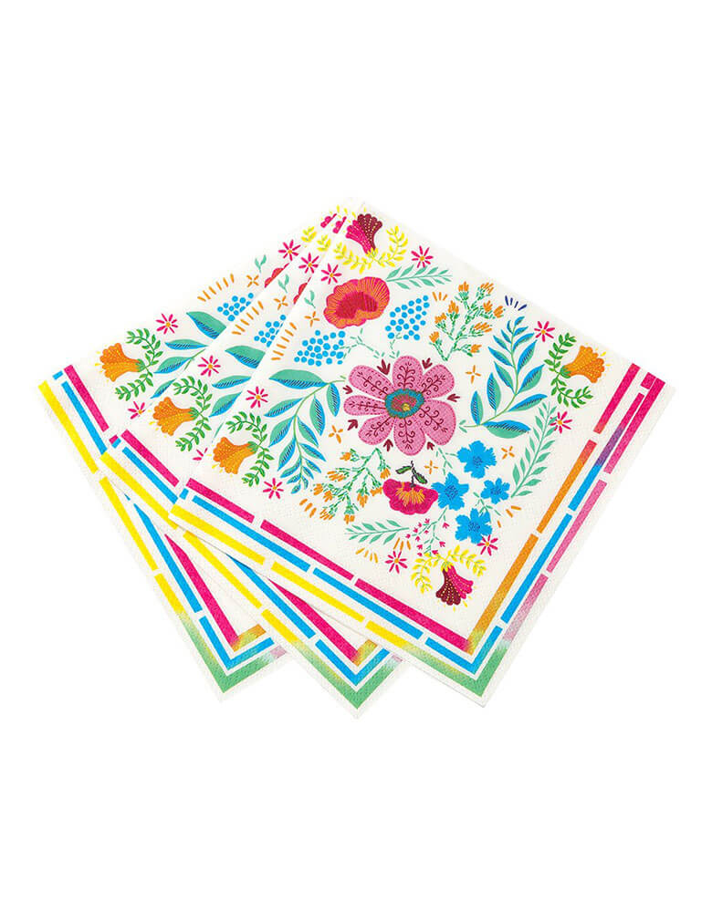 Talking Tables Boho Fiesta Floral Napkins
