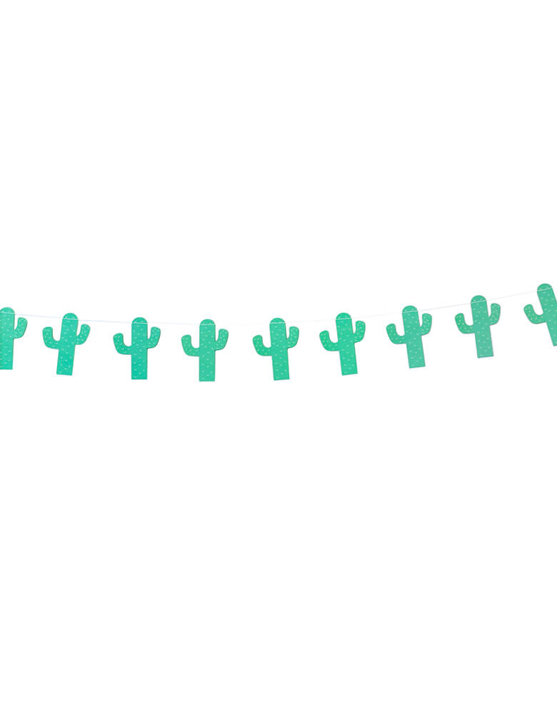 My Minds Eye Cactus Banner with all die-cut cactus, approximately 6 ft long