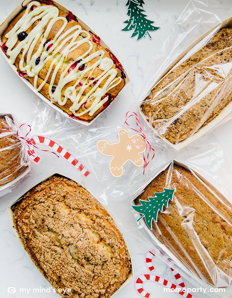 Candycane Loaf Pan Set (Set of 6)
